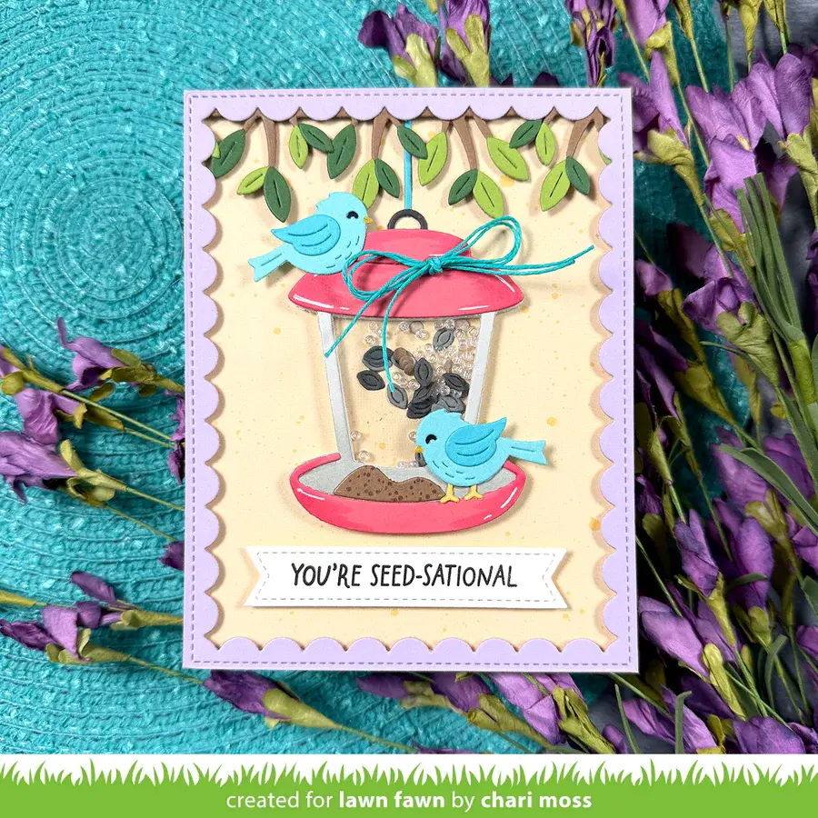 LAWN FAWN LAWN FAWN TREE BRANCHES BORDER DIE SET