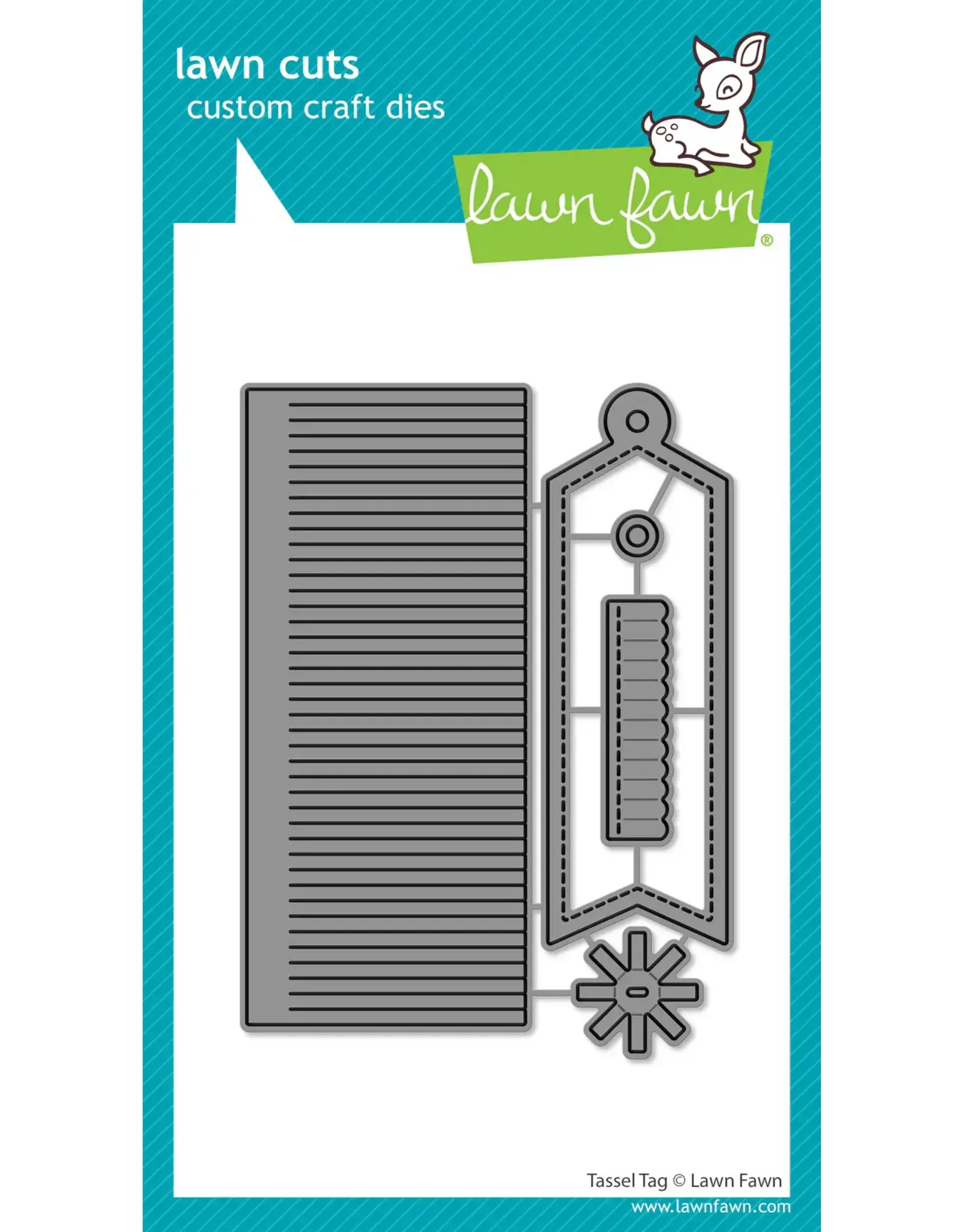 LAWN FAWN LAWN FAWN TASSEL TAG DIE SET