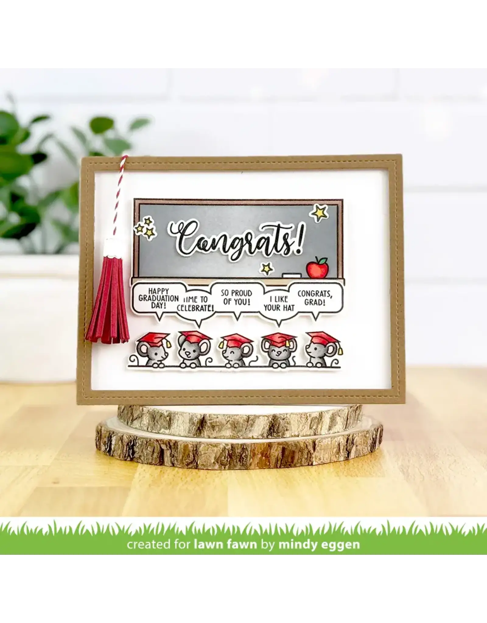 LAWN FAWN LAWN FAWN TASSEL TAG DIE SET