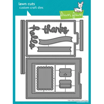 LAWN FAWN LAWN FAWN PULL 'N SLIDE SURPRISE DIE SET