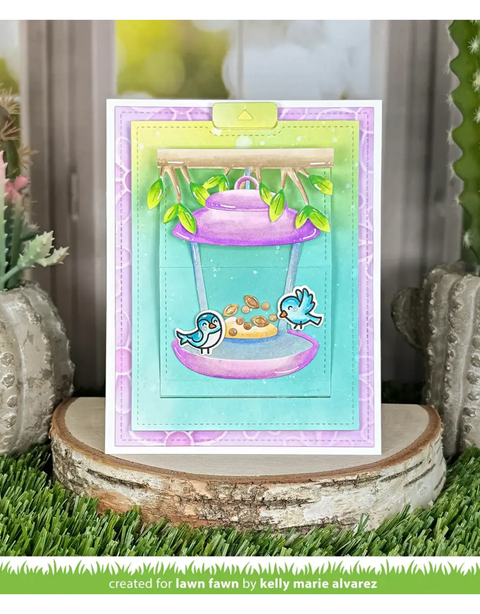 LAWN FAWN LAWN FAWN PULL 'N SLIDE SURPRISE DIE SET