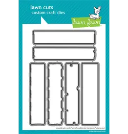LAWN FAWN LAWN FAWN SIMPLY CELEBRATE HANGOUTS DIE SET