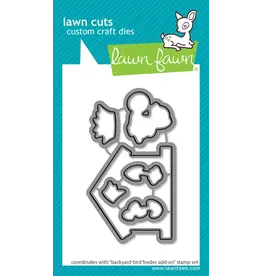LAWN FAWN LAWN FAWN BACKYARD BIRD FEEDER ADD-ON DIE SET