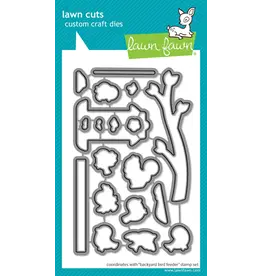 LAWN FAWN LAWN FAWN BACKYARD BIRD FEEDER DIE SET