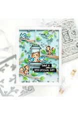 LAWN FAWN LAWN FAWN BACKYARD BIRD FEEDER CLEAR STAMP SET