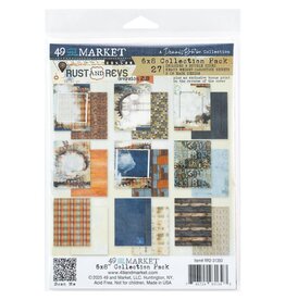 49 AND MARKET 49 AND MARKET RUST & REVS 2.0 6x8 COLLECTION PACK 24 SHEETS