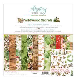 MINTAY MINTAY WILDWOOD SECRETS 12x12 COLLECTION PACK 12 SHEETS