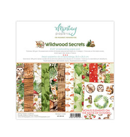 MINTAY MINTAY WILDWOOD SECRETS 8x8 PAPER PAD 24 SHEETS