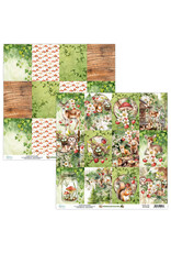 MINTAY MINTAY WILDWOOD SECRETS #06 12x12 CARDSTOCK