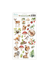MINTAY MINTAY WILDWOOD SECRETS 6x12 PAPER STICKERS - ELEMENTS
