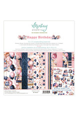 MINTAY MINTAY HAPPY BIRTHDAY 12x12 COLLECTION PACK 12 SHEETS + BONUS CUTOUTS