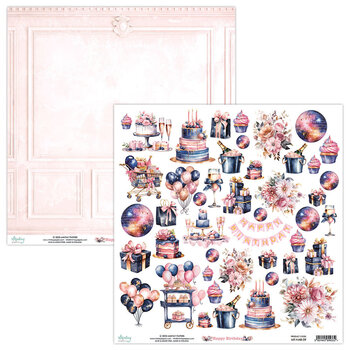 MINTAY MINTAY HAPPY BIRTHDAY #09 12x12 CARDSTOCK