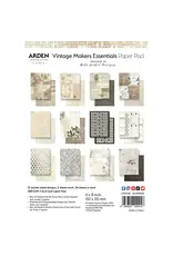 ARDEN CREATIVE STUDIO ARDEN CREATIVE STUDIO VINTAGE MAKERS ESSENTIALS 6x8 PAPER PAD