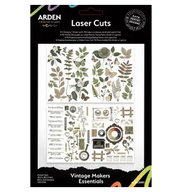 ARDEN CREATIVE STUDIO ARDEN CREATIVE STUDIO VINTAGE MAKERS 8x12 LASER CUTS