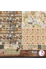 CIAO BELLA CIAO BELLA CABINET OF CURIOSITIES 12x12 PATTERNS PAD 8 SHEETS