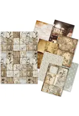 CIAO BELLA CIAO BELLA CABINET OF CURIOSITIES A5 RICE PAPER 8 SHEETS