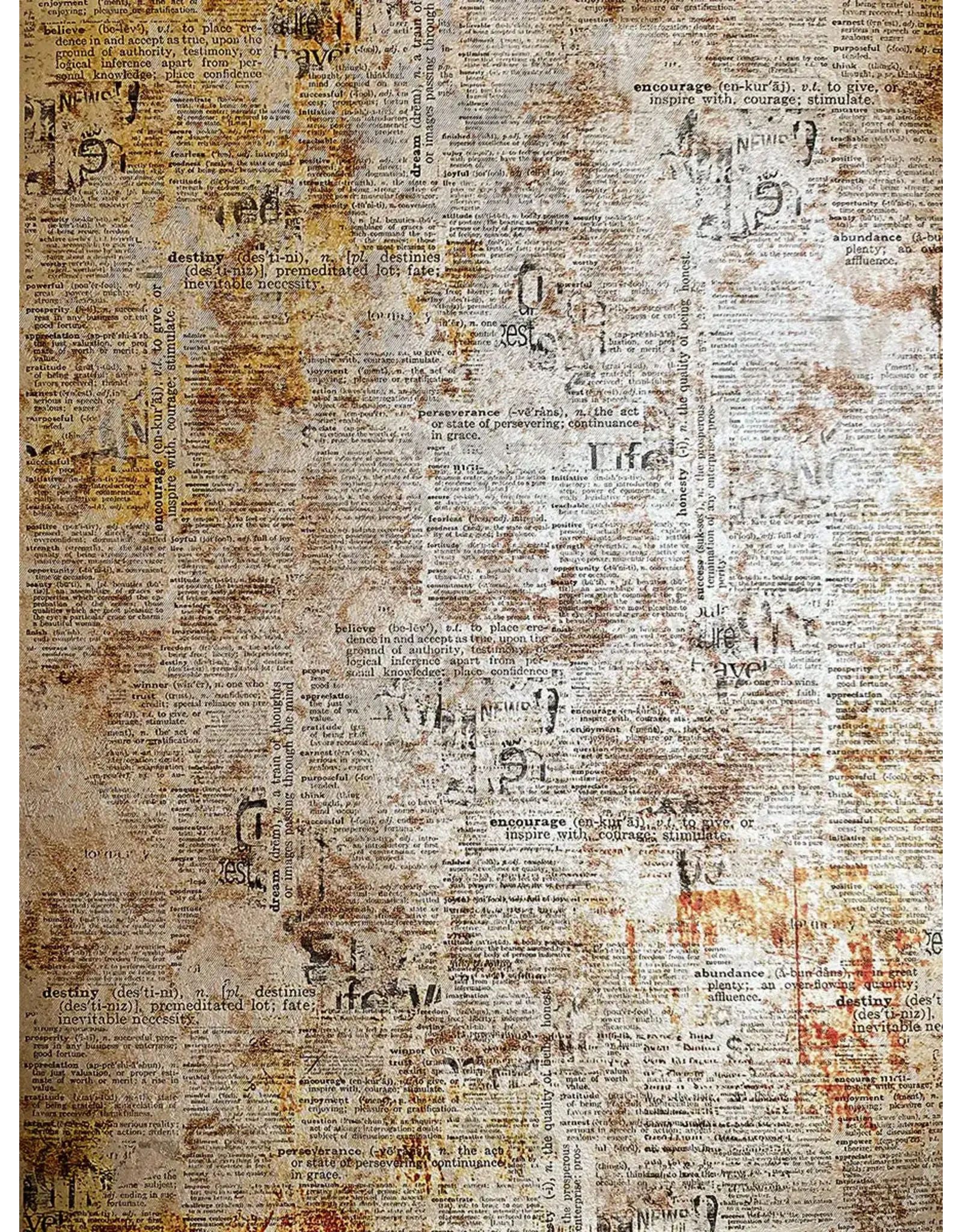 CIAO BELLA CIAO BELLA CABINET OF CURIOSITIES A4 DELUXE PEARL-COPPER PAPER 5 SHEETS