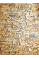 CIAO BELLA CIAO BELLA CABINET OF CURIOSITIES A4 DELUXE PEARL-COPPER PAPER 5 SHEETS