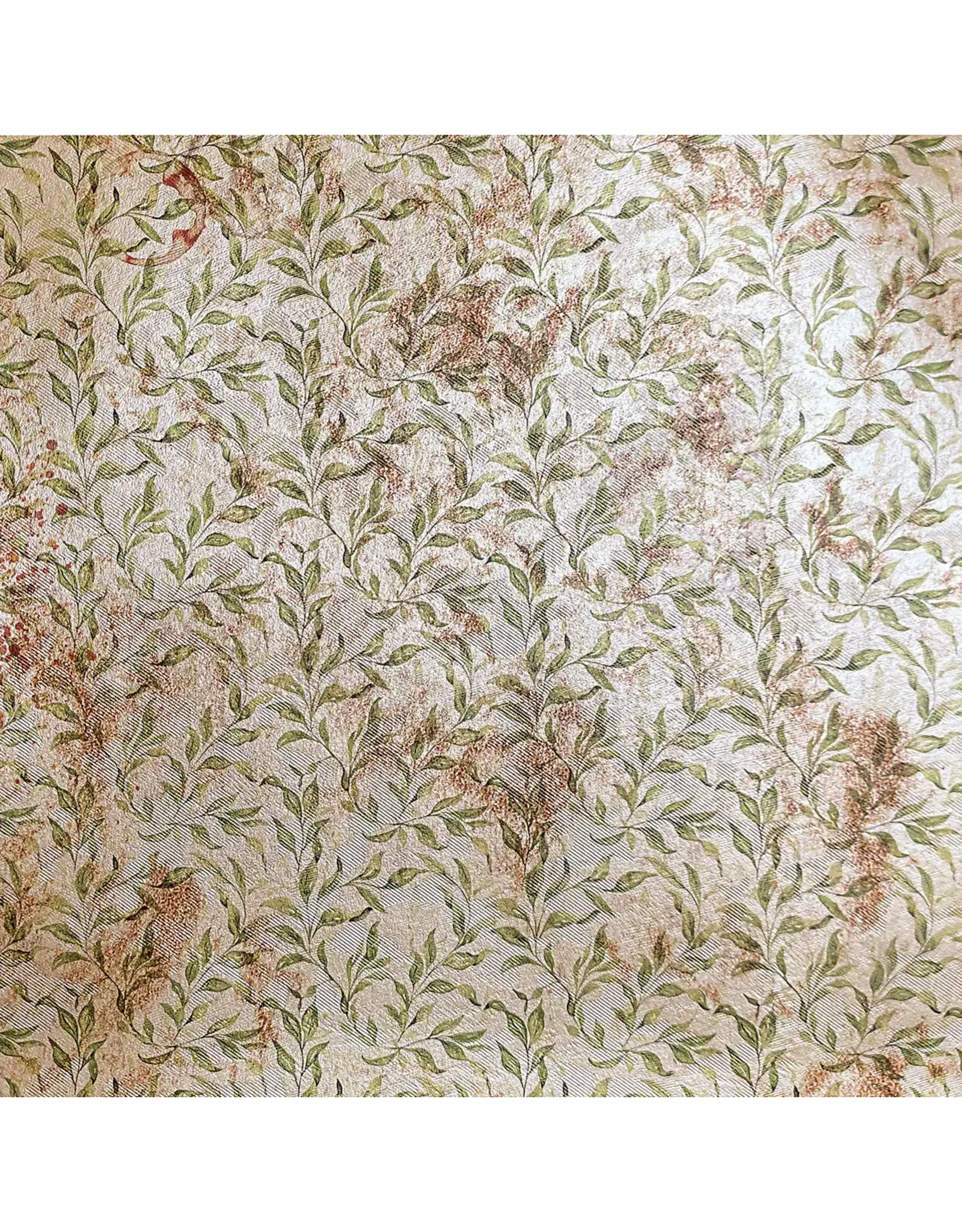 CIAO BELLA CIAO BELLA CABINET OF CURIOSITIES DELUXE 6x6 PEARL-COPPER PAPER 5 SHEETS