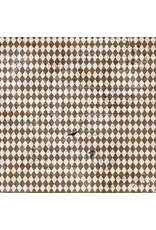 CIAO BELLA CIAO BELLA CABINET OF CURIOSITIES 6x6 FUSSY CUT VELLUM PAPER PAD 24 SHEETS