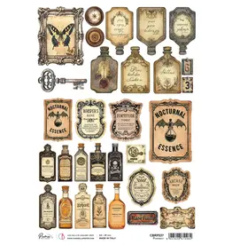 CIAO BELLA CIAO BELLA CABINET OF CURIOSITIES PHARMACY A4 RICE PAPER