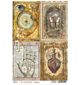 CIAO BELLA CIAO BELLA CABINET OF CURIOSITIES CABINET CARDS A4 RICE PAPER