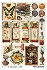 CIAO BELLA CIAO BELLA CABINET OF CURIOSITIES POTIONS A4 RICE PAPER
