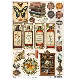 CIAO BELLA CIAO BELLA CABINET OF CURIOSITIES POTIONS A4 RICE PAPER