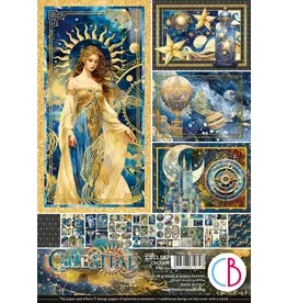 CIAO BELLA CIAO BELLA CELESTIAL A4 CREATIVE PAD 9 SHEETS