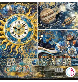 CIAO BELLA CIAO BELLA CELESTIAL 12x12 PATTERNS PAD 8 SHEETS