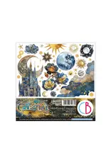 CIAO BELLA CIAO BELLA CELESTIAL 6x6 FUSSY CUT PAPER PAD 24 SHEETS