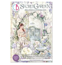 CIAO BELLA CIAO BELLA SECRET GARDEN JUNK JOURNAL & EPHEMERA 32/PK
