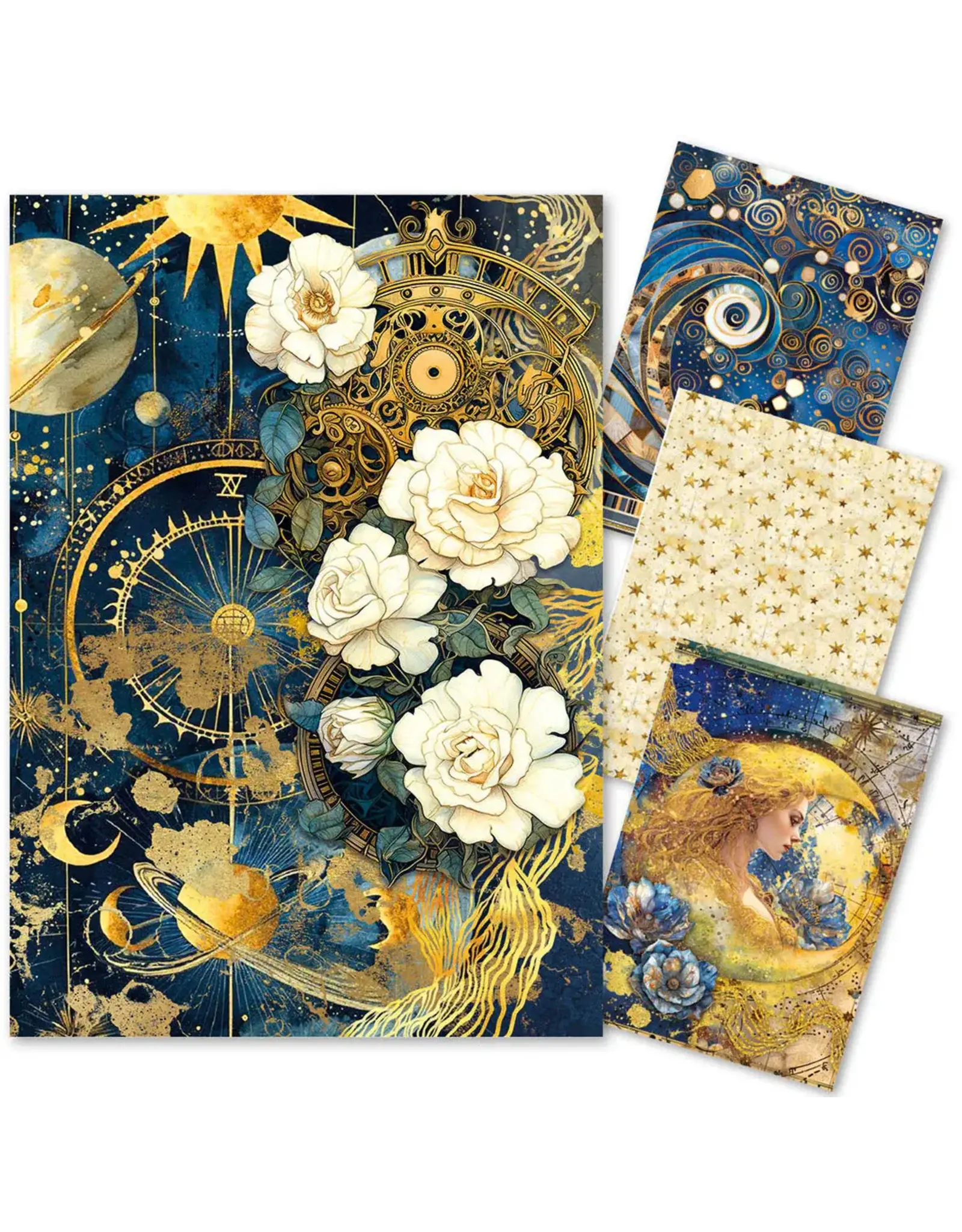 CIAO BELLA CIAO BELLA CELESTIAL MIXED A4 RICE PAPER 4/PK