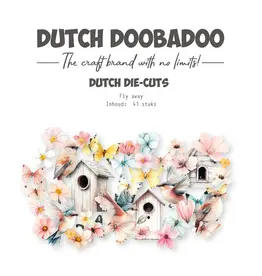 DUTCH DOOBADOO DUTCH DOOBADOO FLY AWAY DIE-CUTS 41/PK