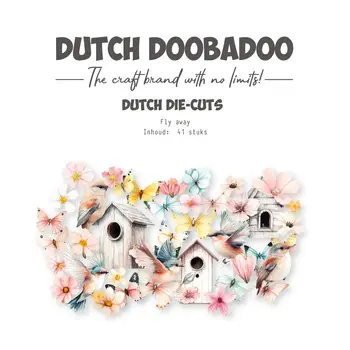 DUTCH DOOBADOO FLY AWAY DIE-CUTS 41/PK