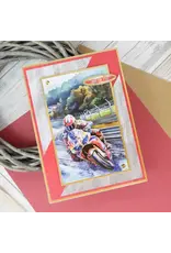 HUNKYDORY CRAFTS LTD. HUNKYDORY ON YOUR BIKE DECOUPAGE TOPPERS