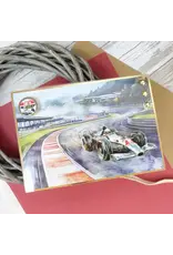 HUNKYDORY CRAFTS LTD. HUNKYDORY THE RACE IS ON DECOUPAGE TOPPERS