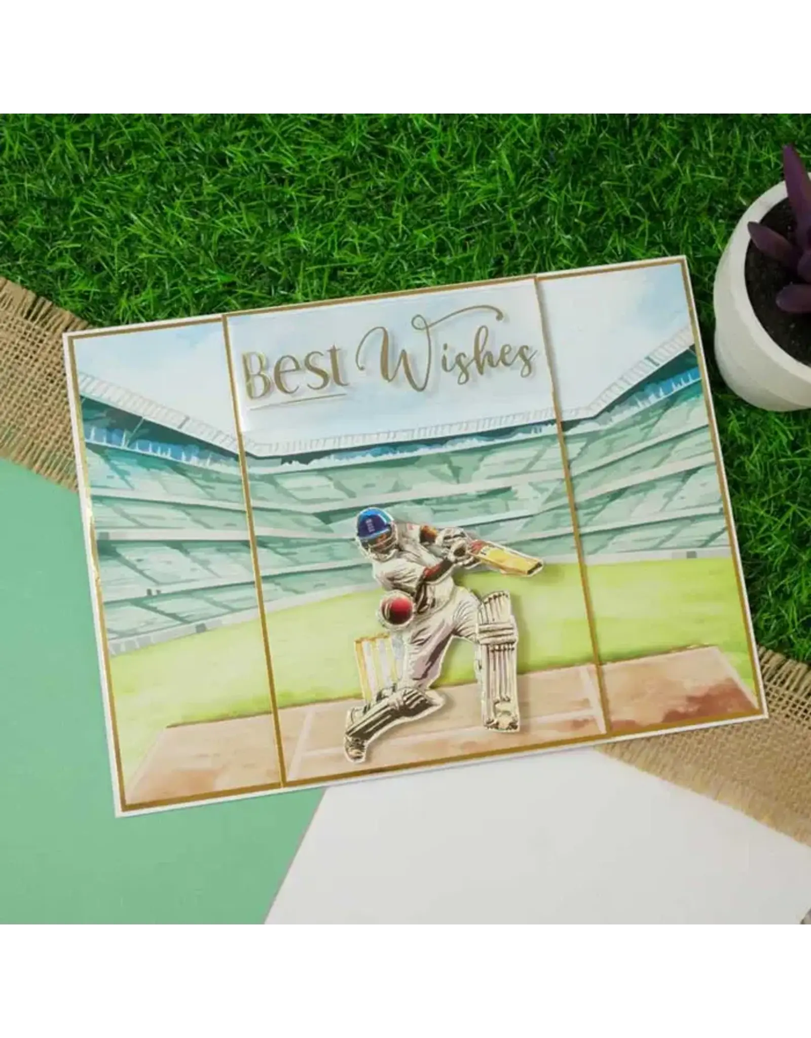 HUNKYDORY CRAFTS LTD. HUNKYDORY WINNING SWINGS DECOUPAGE TOPPERS
