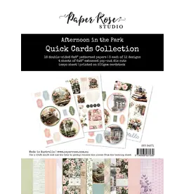 PAPER ROSE PAPER ROSE AFTERNOON IN THE PARK QUICK CARDS COLLECTION