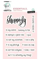 STUDIOLIGHT STUDIOLIGHT CREATIVE CRAFTLAB ESSENTIALS SHOPPING CLEAR STAMP SET STUDIOLIGHT STUDIOLIGHT CREATIVE CRAFTLAB ESSENTIALS SHOPPING CLEAR STAMP SET