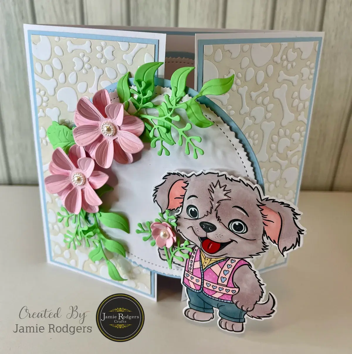 JAMIE RODGERS CRAFTS FLORAL BOUQUET DIE SET