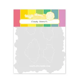 WAFFLE FLOWER WAFFLE FLOWER CLOUDY STENCIL