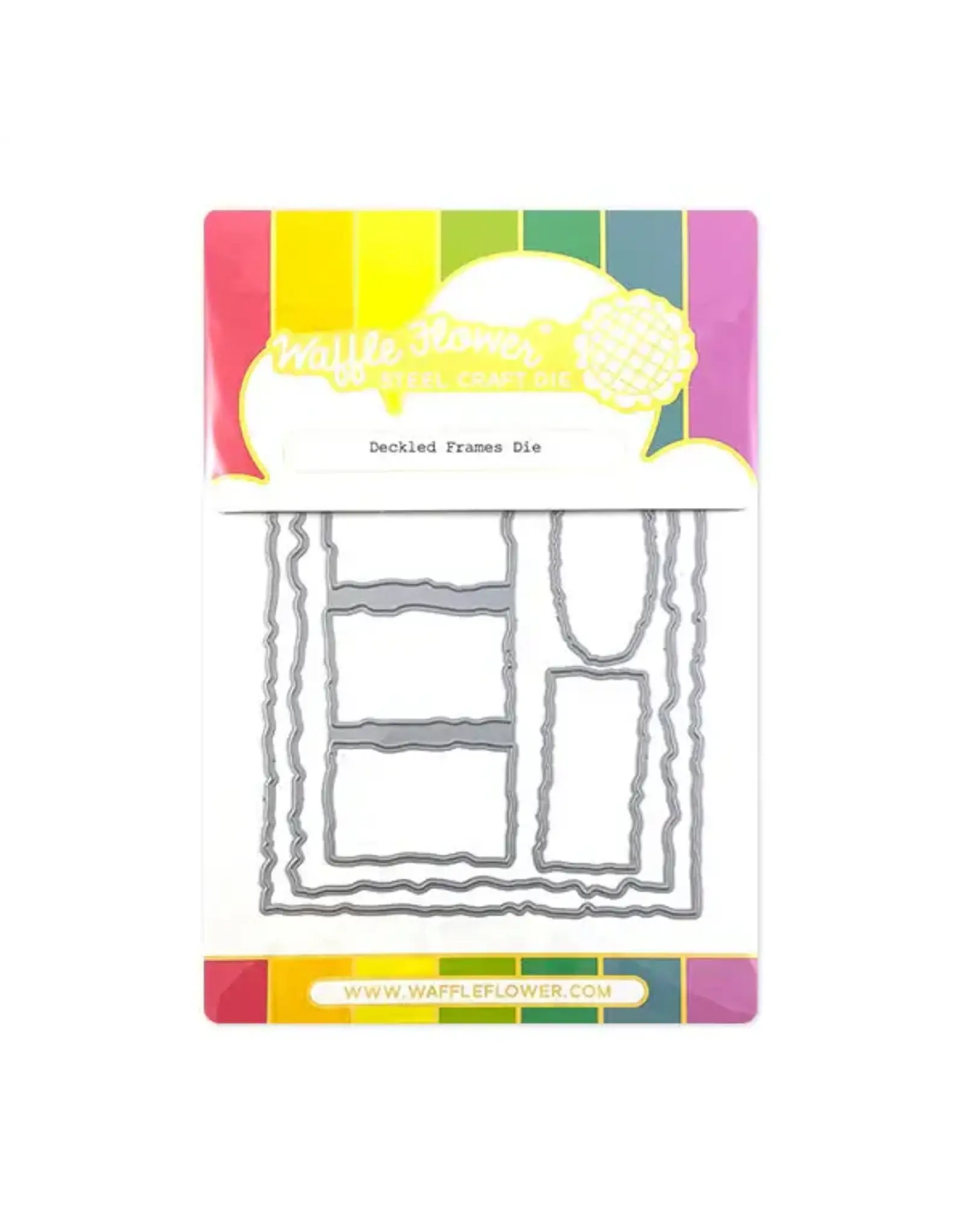 WAFFLE FLOWER WAFFLE FLOWER DECKLED FRAMES DIE SET