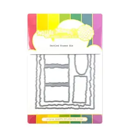 WAFFLE FLOWER WAFFLE FLOWER DECKLED FRAMES DIE SET