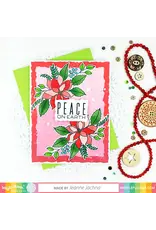 WAFFLE FLOWER WAFFLE FLOWER DECKLED FRAMES DIE SET