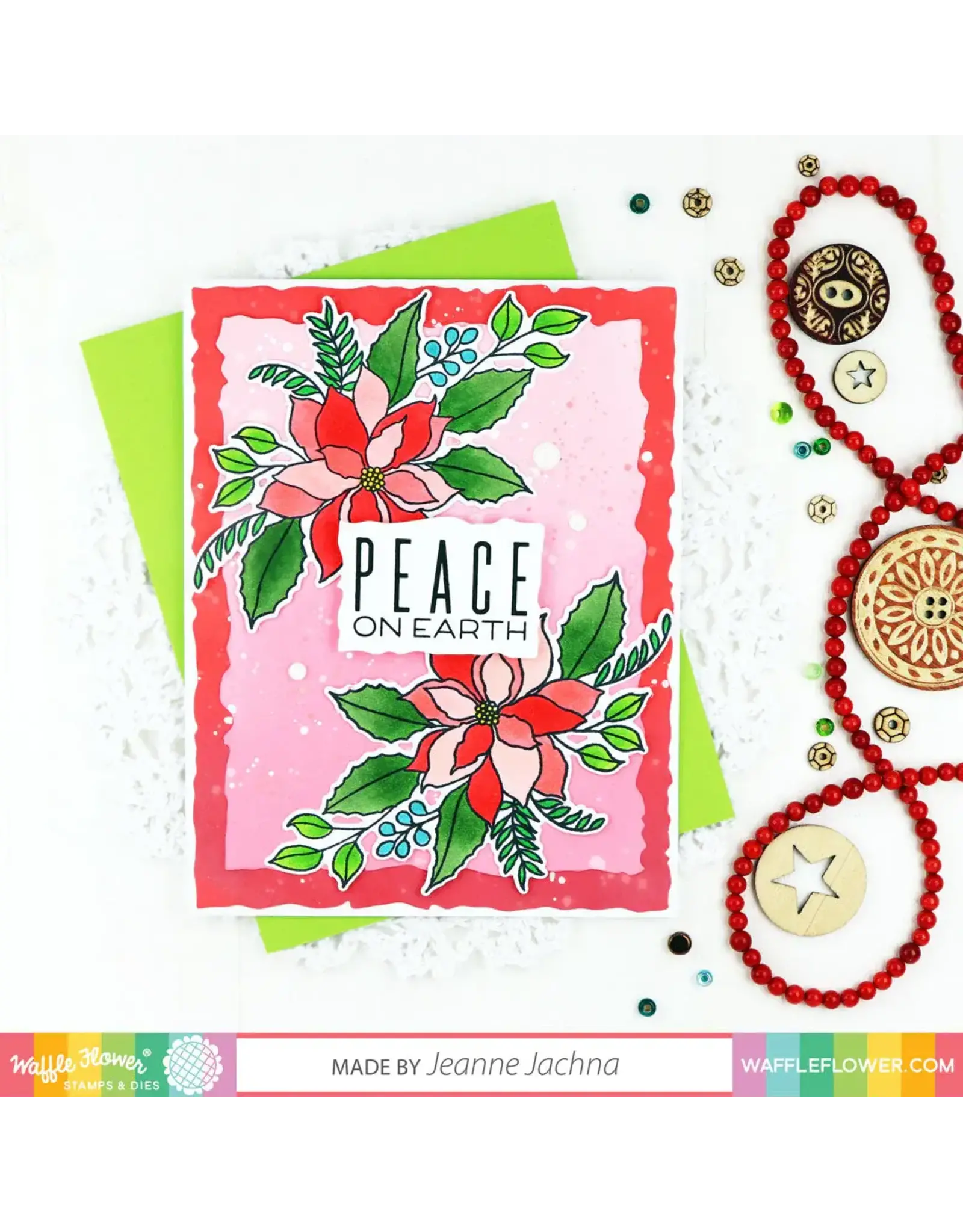 WAFFLE FLOWER WAFFLE FLOWER DECKLED FRAMES DIE SET