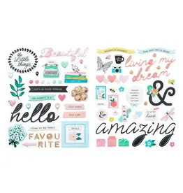 SPELLBINDERS SPELLBINDERS ROSIE'S STUDIO HELLO IT'S ME! PUFFY STICKERS