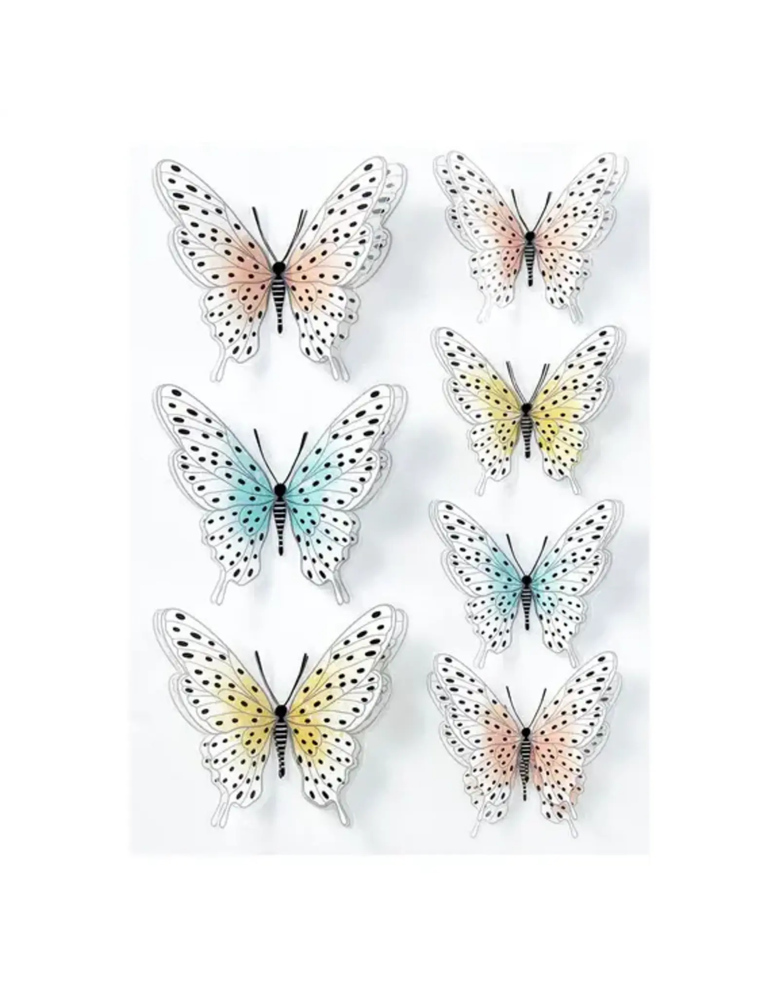 SPELLBINDERS SPELLBINDERS ROSIE'S STUDIO HELLO IT'S ME! BUTTERFLY EMBELLISHMENTS