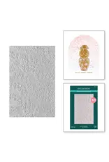 SPELLBINDERS SPELLBINDERS ALEX SYBERIA DESIGNS KYOTO COLLECTION FLORAL FANS 3D EMBOSSING FOLDER