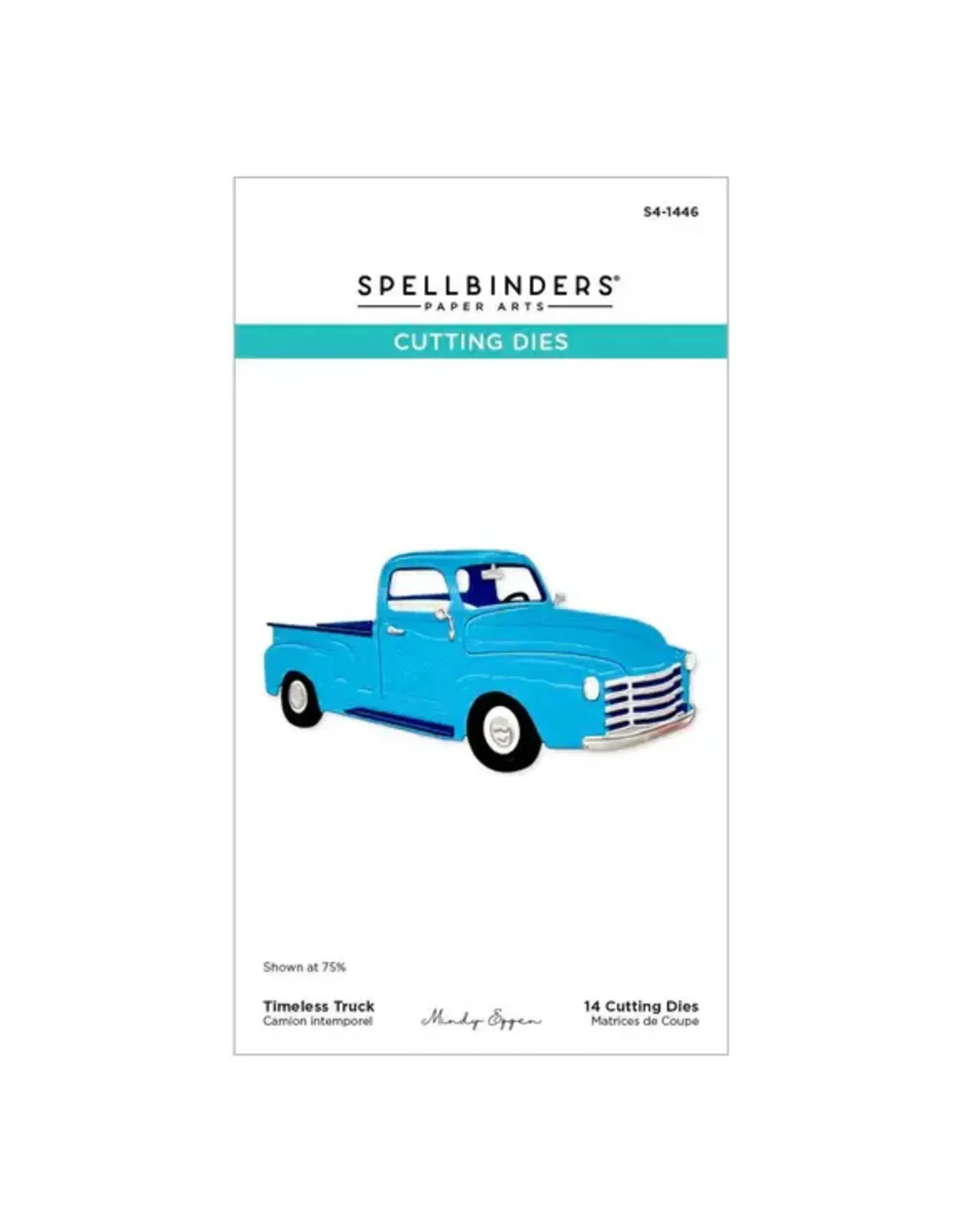 SPELLBINDERS SPELLBINDERS MINDY EGGEN THE CLASSIC ROAD LEGENDS TIMELESS TRUCK ETCHED DIE SET